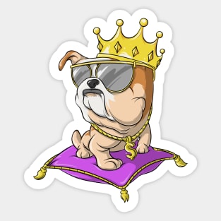 Boss King Dog Sticker